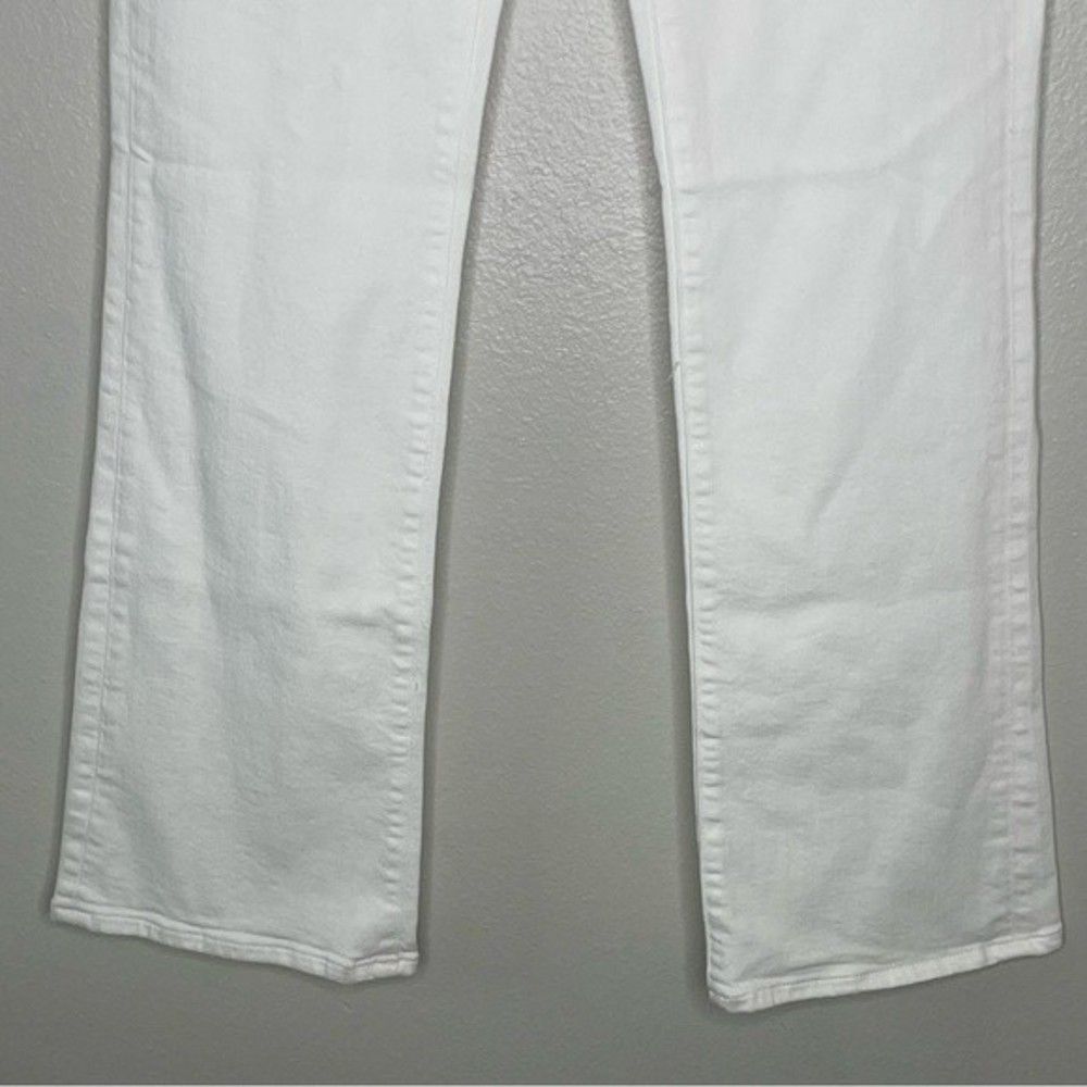 J. Crew Women's White Bootcut Jeans In All Day Stretch Size 28 - Picture 5 of 12